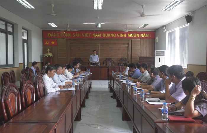 Huyện Châu Thành họp Ban Chỉ đạo thi Tốt nghiệp THPT năm 2024
